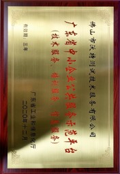 佛山沃特-廣東省中小企業公共服務示范平臺